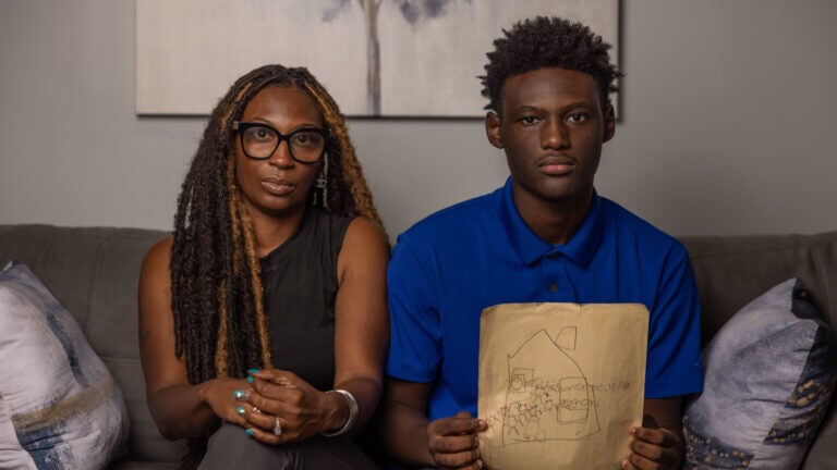 Trina Martin and her son Gabe