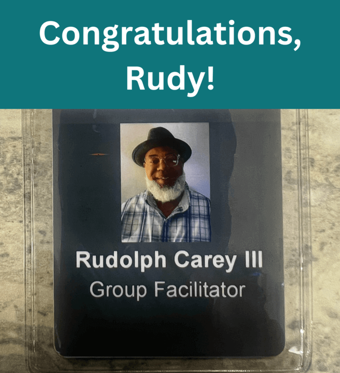 Congrats, Rudy!